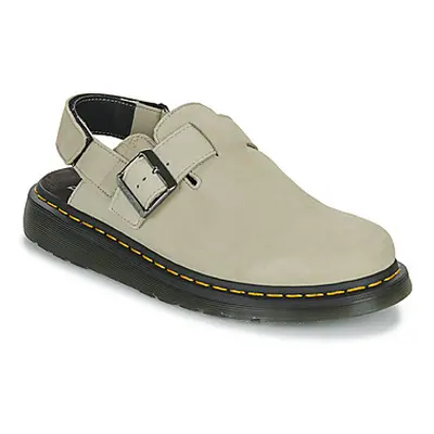 Dr. Martens Jorge II Warm Stone Buttersoft women's Clogs (Shoes) in Beige