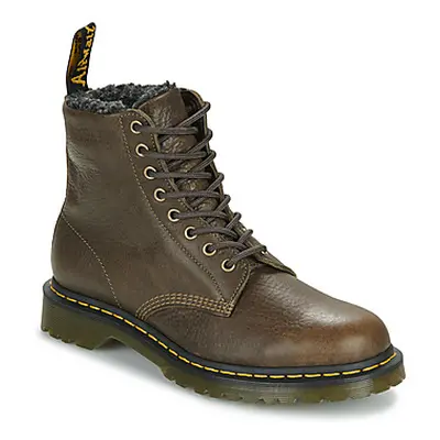 Dr. Martens 1460 Dms Olive Grizzly women's Mid Boots in Brown