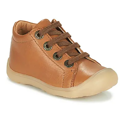 Little Mary GOOD boys's Children's Shoes (High-top Trainers) in Brown