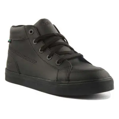 Kickers Tovni High Top School Shoes Black boys's Boots in Black