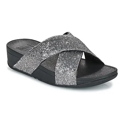 FitFlop LULU CROSS SLIDE women's Sandals in Silver