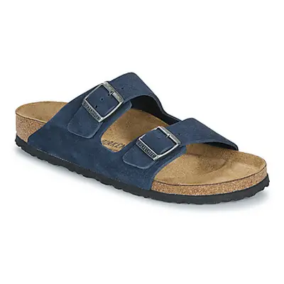 Birkenstock Arizona LENB Desert Buck Midnight men's Mules / Casual Shoes in Blue