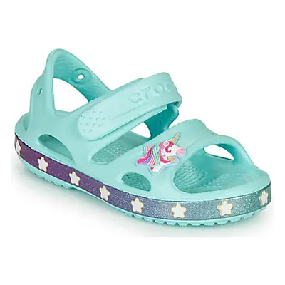 Crocs FUNLAB UNICORN SANDAL girls's Children's Sandals in Blue