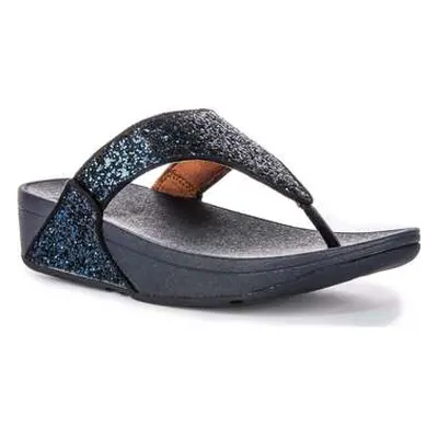 FitFlop Lulu Glitter women's Sliders in Black