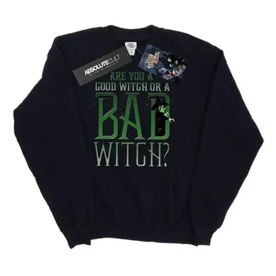The Wizard Of Oz Good Witch Bad Witch women's Sweatshirt in Black