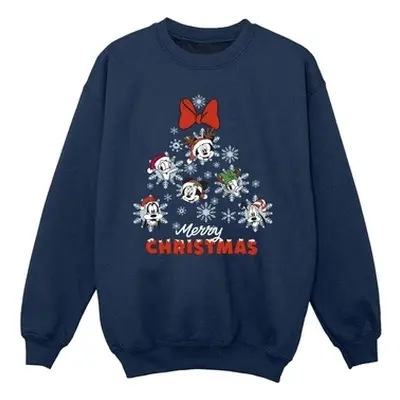Disney Mickey Mouse and Friends girls's Children's Sweatshirt in Blue