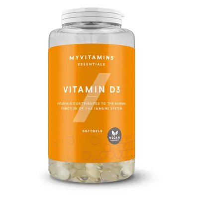 Vitamin D3 Softgels - 180Softgels - Vegan