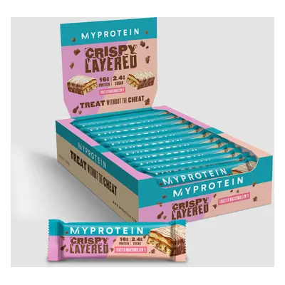 Crispy Layered Protein Bar - 12 x 58g - Toasted Marshmallow