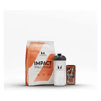 Impact Protein Bundle - 1kg - Shaker - Strawberry Cream