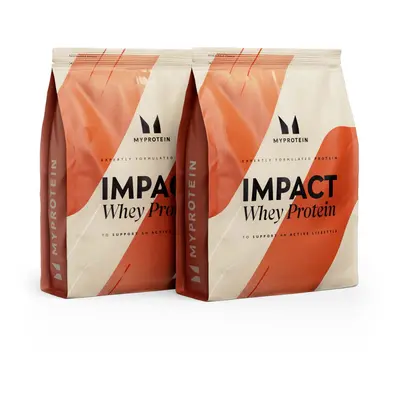 Impact Whey Protein – Twin Pack - Unflavoured - Natural Chocolate