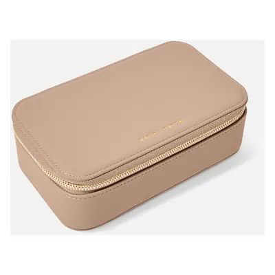 Katie Loxton Pebble Jewellery Box - A Little Sparkle - Soft Tan