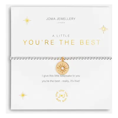 Joma Jewellery Women's You're The Best Bracelet - Silver