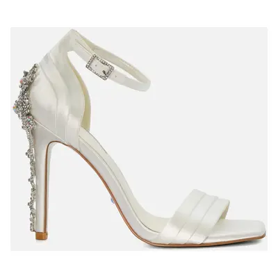 Dune London Women's Meridians Satin Wedding Heels