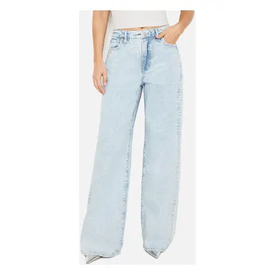 Good American Good Ease Sequinned Denim Jeans