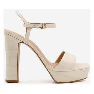 Dune London Matche Leather Platform Sandals