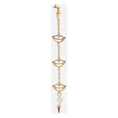 LULU Copenhagen Topping Long 4 Secrets Gold-Plated Single Earring