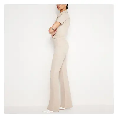 Good American Fit For Success Stretch-Denim Bootcut Jumpsuit