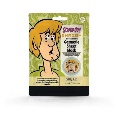 Mad Beauty Warner Brothers Scooby Doo Cosmetic Sheet Masks Options: Shaggy