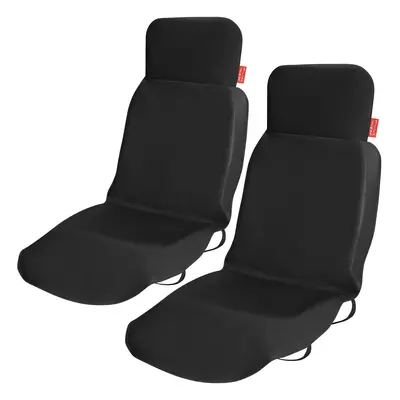 Car Seat Cover 2 Pcs Black 160x66cm