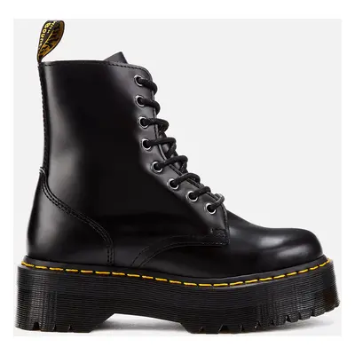 Dr. Martens Jadon Unisex Smooth Leather Boots - Black - UK