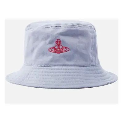 Vivienne Westwood Embroidered Cotton-Twill Bucket Hat
