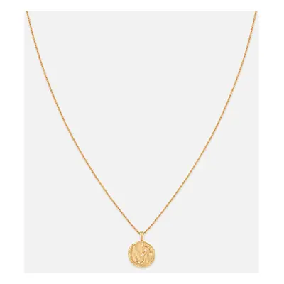 Astrid & Miyu Scorpio Zodiac 18-Karat Gold-Plated Necklace