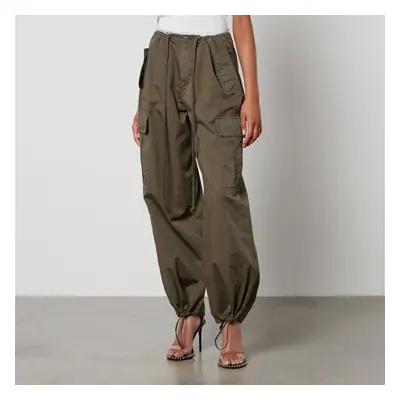Good American Parachute Cotton-Twill Trousers