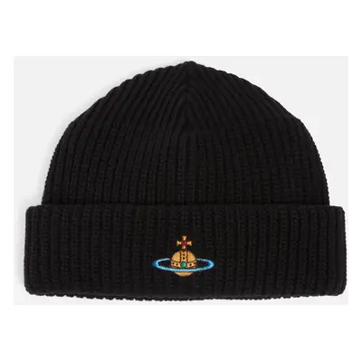 Vivienne Westwood Ribbed Wool Beanie