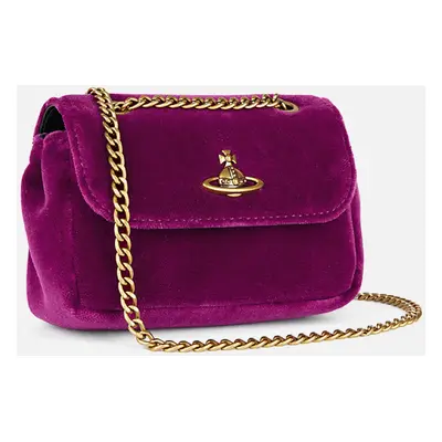 Vivienne Westwood Velour Small Chain Purse