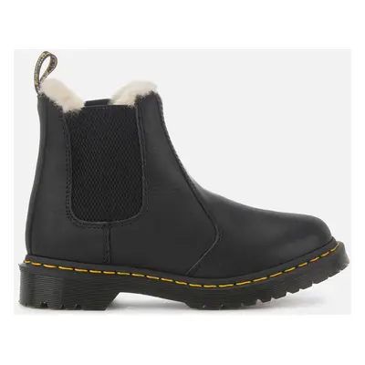 Dr. Martens Women's 2976 Leonore Faux Fur Lined Chelsea Boots - Black - UK - Black