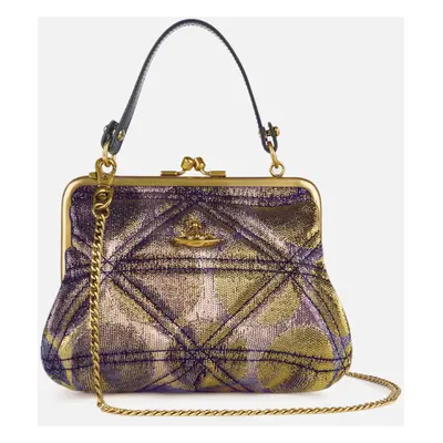 Vivienne Westwood Granny Frame Woven Purse