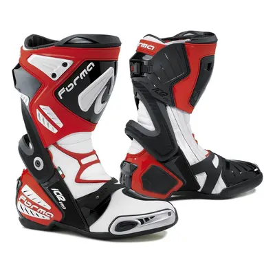 Forma Ice Pro Motorcycle Boots, red, Size for Men