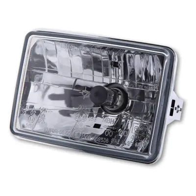 H4 insert x 90mm, clear glass 12V 60/55W, parking light, E-gepr.