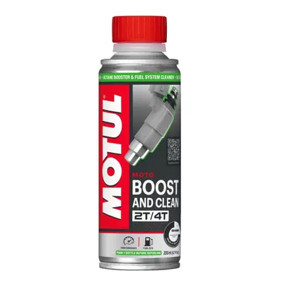 MOTUL BOOST AND CLEAN MOTO, fuel additive, 200ML, Size