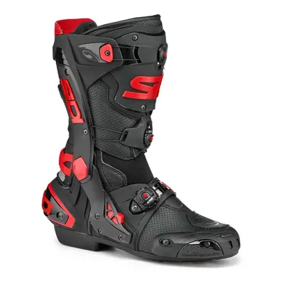 Sidi Rex Air Motorcycle Boots, black-white, Size for Men