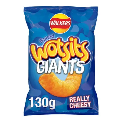 Walkers Wotsits Giants Really Cheesy Sharing Snacks Crisps