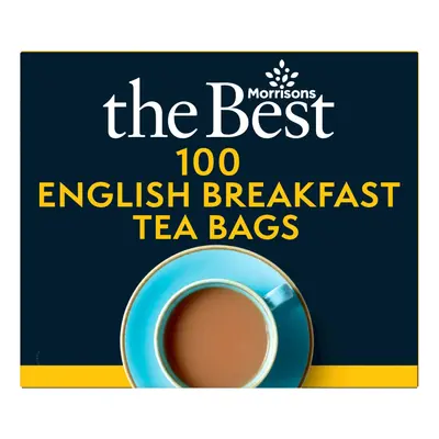 Morrisons The Best 100 English Breakfast Tea Bags 250g