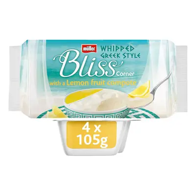 Muller Bliss Lemon Greek Style Whipped Yogurt