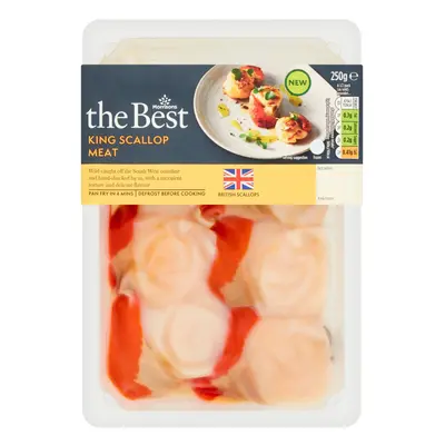 Morrisons The Best British King Scallop Meat