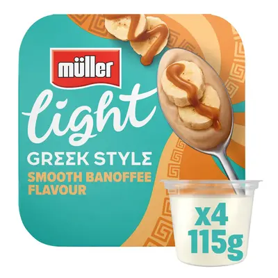 Muller Light Greek Style Banoffee Yogurt