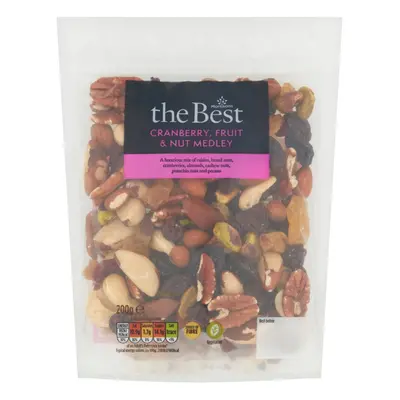 Morrisons The Best Cranberry, Fruit & Nut Medley