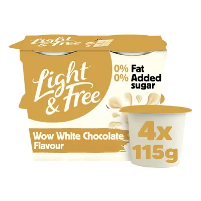 Light & Free Greek Style Yogurt White Chocolate Flavour