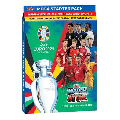 Official Euro Match Attax 2024 Starter Pack Football Cards