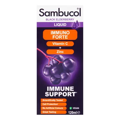 Sambucol Black Elderberry Immuno Forte Liquid