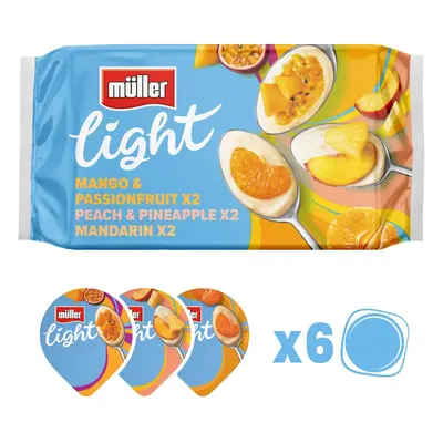 Muller Light Citrus Fat Free Yogurts