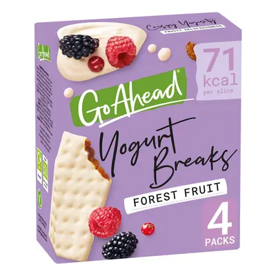 Go Ahead Forest Fruit Yogurt Breaks Snack Bars Multipack