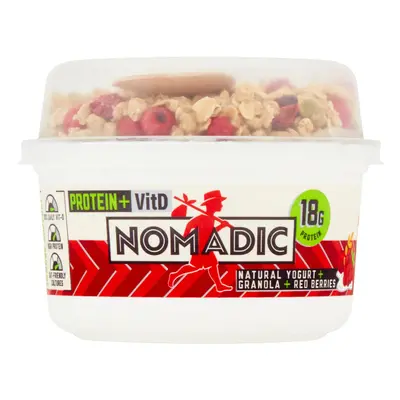 Nomadic Protein+ Granola Natural Yogurt & Red Berries