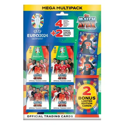 Official Euro Match Attax 2024 Multipack Football Cards