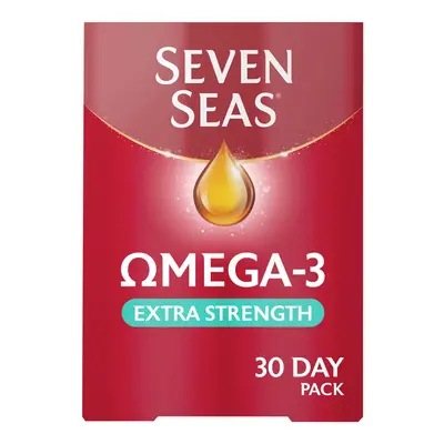 Seven Seas Omega-3 Fish Oil Extra Strength With Vitamin D Capsules