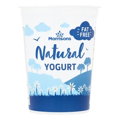 Morrisons Fat Free Natural Yogurt